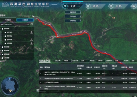 助力重大项目早落地，，，湖南率先实现节地剖析智能化 